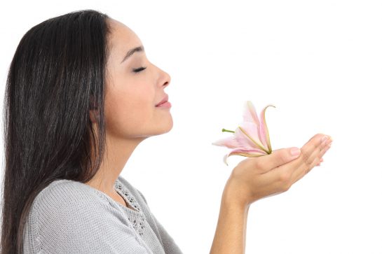Smelling-Flower-545x363